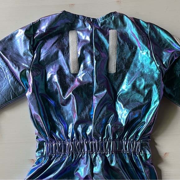 Pottery Barn Kids Shiny Blue and Purple Astronaut Costume - Picture 15 of 16